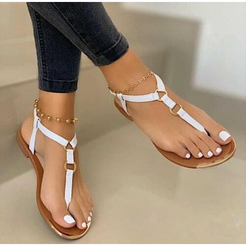 BLXQPYT Gladiator sandals women Summer Fashion Bling Diamond Female Flip Flop Beach Flat casual Shoes Outdoor sandalias 1020-2
