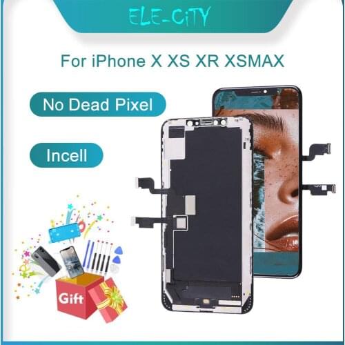 Grade AAA For iPhone XS Max XS XR X LCD TFT Touch Screen Display Digitizer Assembly Replacement No Dead Pixel With Gift