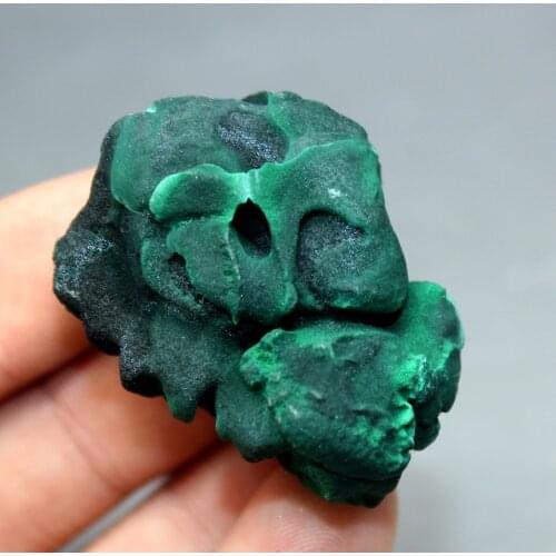 42g natural malachite mineral specimen stones and crystals healing crystals quartz gemstones free shipping Free box
