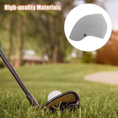 9pcs/Set Golf Leather Head Cover Set Innovative PU Club Cover Supplies Both Sides For Right & Left Handed Golfer Accessories