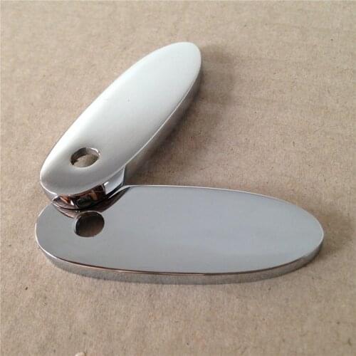 Aftermarket free shipping Motorcycle CHROMED Mirror Block Off Base For Honda Kawasaki Yamaha Suzuki