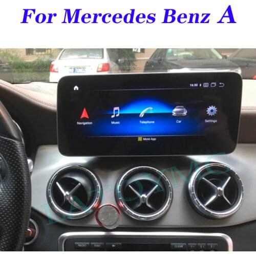 Car Multimedia GPS Audio Radio For Mercedes Benz MB A W176 A160 A180 A200 2013 2014 2015 2016 2017 2018 CarPlay TPMS Navigation