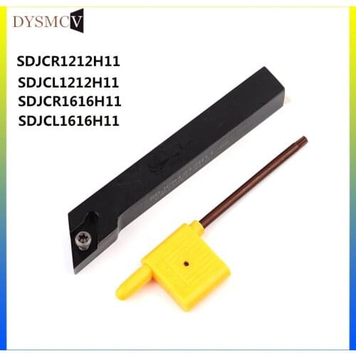 1PCS SDJCL1212H11 SDJCL1616H11 external turning tool holder CNC lathe compound Compound turning tools