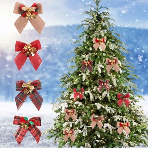 ISHOWTIENDA Christmas Tree Bows