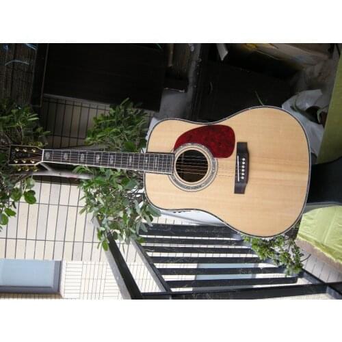 China guitar factory custom new solid spruce top acoustic guitar D type 45 model 41" guitar 10yue3