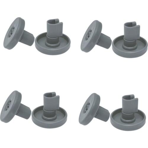 8PCS Dishwasher Basket Wheel for Aeg Favorit Privileg Zanussi Dish Washer Spare Parts Accessories