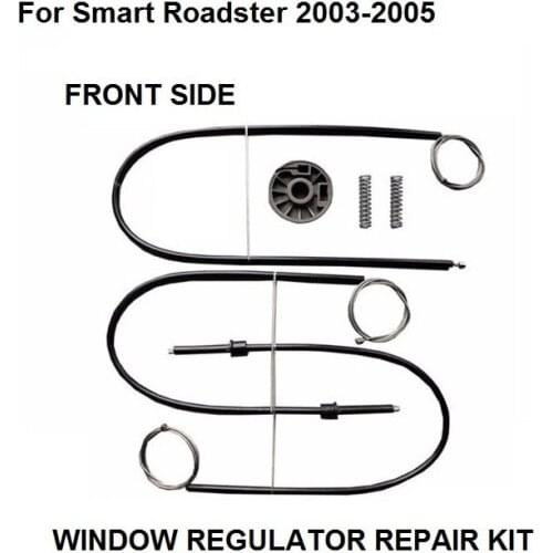 FOR SMART ROADSTER WINDOW REGULATOR REPAIR KIT FRONT RIGHT SIDE 2003 2004 2005