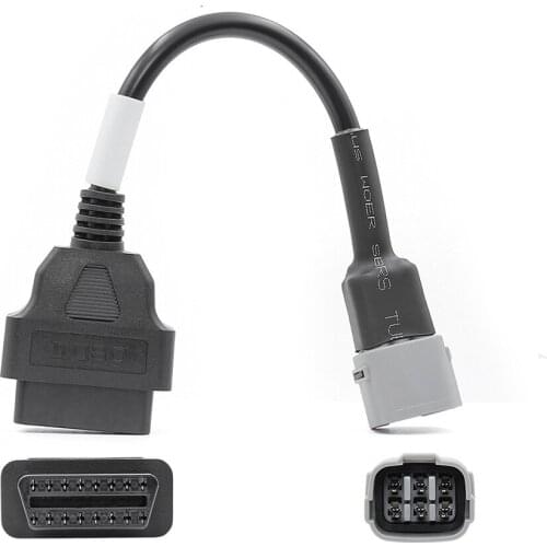 OBD To 6 Pin for Suzuki Motorcycle Adaptor Cable for Suzuki
