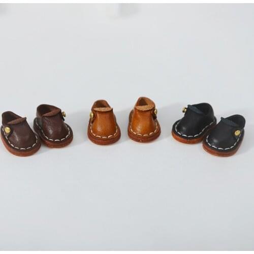 Ob11 baby shoes ob11 baby clothes handmade cow leather shoes holala shoes P9 plastid GSC 12 BJD baby shoes