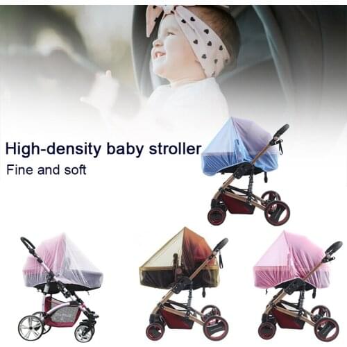 Portable Stroller Mesh Cover Breathable Comfortable Net Cover Universal for Car Seats Cradles Mini Crib TS2