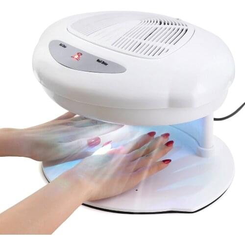 Makartt Professional Air Nail Fan Blow Dryer Machine Automatic Sensor Both Hands Warm Cool Breeze 8PCS Wholesale