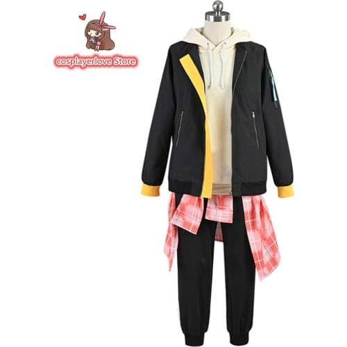 Project Sekai Colorful Stage! feat.Vivid BAD SQUAD Shinonome Akito Cosplay Costume for Halloween Christmas Costume