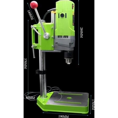 Mini Drilling machine Drill Press 220V 710W Bench Small electric Drill Machine Work Bench DIY tool