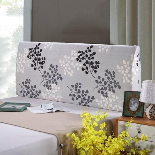 Printed All-inclusive Bed Head Cover Thicken Elastic Bedhead Back Cover Universal Size Dustproof Headboard Cover