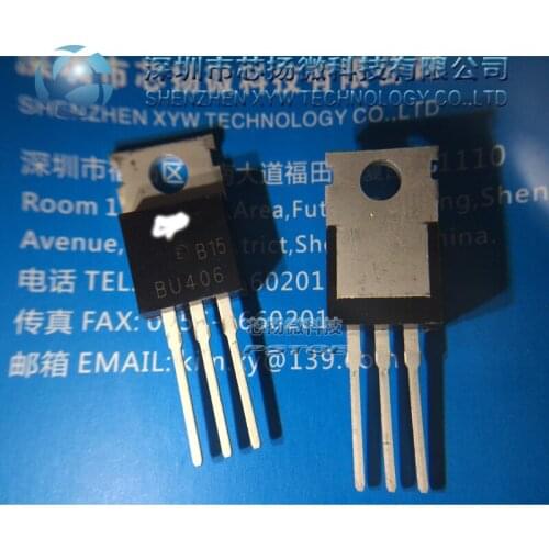 XIN YANG Electronic Free shipping cost 10pcs/lot BU406 Transistor TO-220
