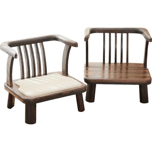 Japan Low Seat Japanese Tatami Meditation Zaisu Chair with Backrest for Living Room Bed Couch Reading Balcony Accent Furniture