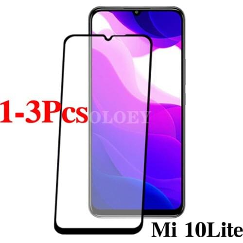 Tempered Glass Screen Protector for Xiaomi mi 10 lite 5G accessories for mobile phones on xiamoi mi10 lite Smartphones Film glas