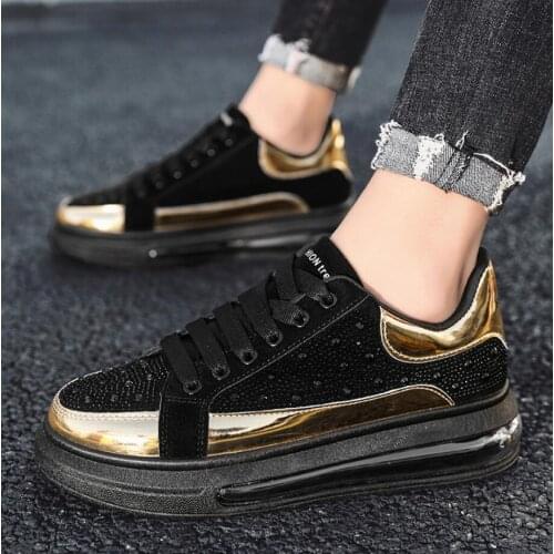 2021 Men Air Cushion Running Shoes Mens Fashion Thick Sneakers Breathable Light Male Sports Shoes Man Trainers Jogging Shoes