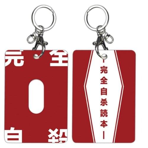 Anime Bungo Stray Dogs Detective Agency Osamu Dazai Diary Cartoon Cosplay Dead Notebook Keychain Student ID School Food Card