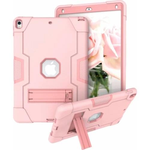 High Impact Resistant Hybrid Layer Heavy Duty Armor Full Body Tablet Shell for IPad Air 3 Case Pro 10.5" Stand Cover Coque+pen