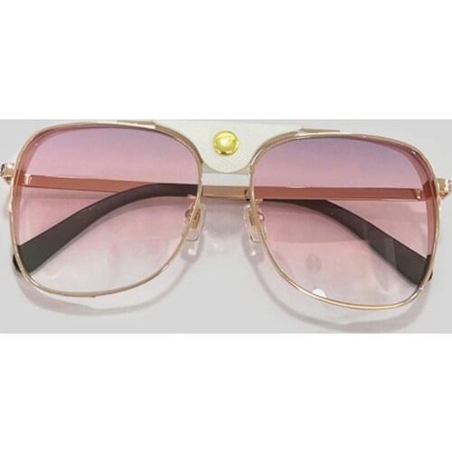 2021 Square Sunglasses Women Men Brand Design Luxury Leather Sun Glasses Women UV400 Lentes De Sol Mujer