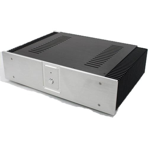 432*110*312MM WA60 Full Aluminum Home Amplifier Chassis Pure Stage Class A Amplifier AMP Enclosure Amplifier Case DIY Box
