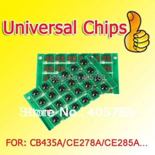 50pcs Universal toner chips for CB435A/CB436A/CE285A/CE278A/CE505A/CE255A/CC364A/CRG320/120/720