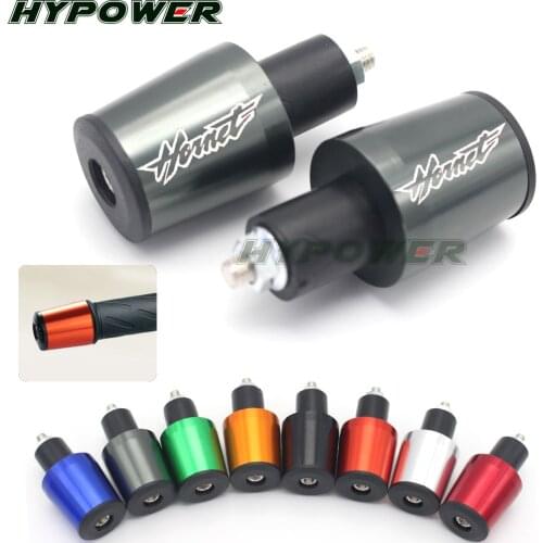 For HONDA HORNET CB599 / CB600 CB900 CB919 CB1000R Motorcycle Accessories 7/8'' 22MM Handlebar Grips Handle Bar Cap End Plugs