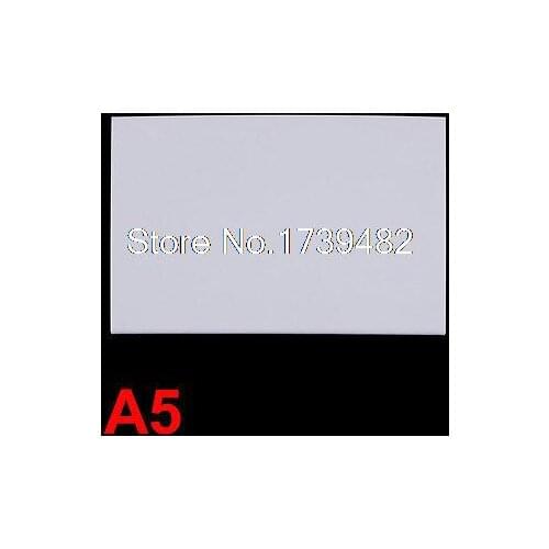 White Plastic Acrylic Plexiglass Perspex Sheet A5 Size 148mm x 210mm x 3mm