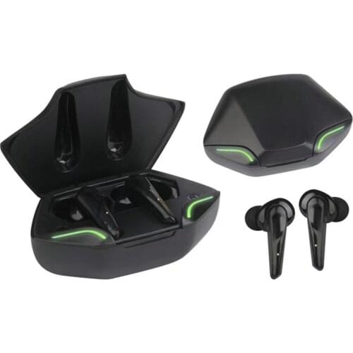 Wireless bluetooth gaming headset with charging compartment