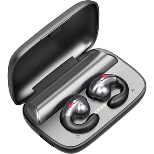 Bluelans S19 Bone Conduction TWS Bluetooth 5.0 Handsfree Wireless Earphones Sport Earbuds
