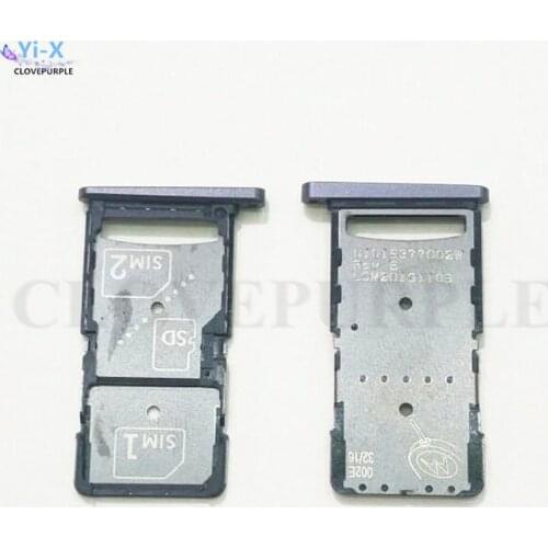 1PCS Dual SIM Card Tray Slot Holder for Motorola MOTO X Force XT1581 XT1585 Phone Spare Parts