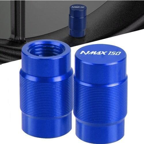 For YAMAHA NMAX150 2013 2014 2015 2016 2017 2018 2019 Motorcycle Scooters NMAX 150 CNC Vehicle Wheel Tire Valve Stem Caps Covers