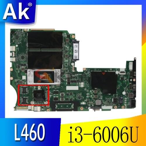 For Thinkpad L460 i3-6006U laptop independent graphics card motherboard.FRU 01YR822 01HW823 01YR823 01HW824