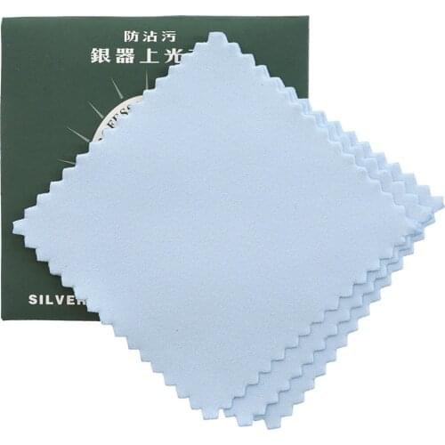 Home Cleaning Polishing Jewelry Cloth Polish Tool New Home Supply Random Clean Anti-tarnish Cleaning Cloth Beauty Decor #50g