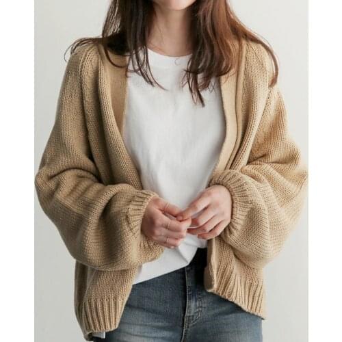 Oversized Cardigan Women Sweater Christmas Sweater Cardigan Women Coats Knit Loose Sweaters