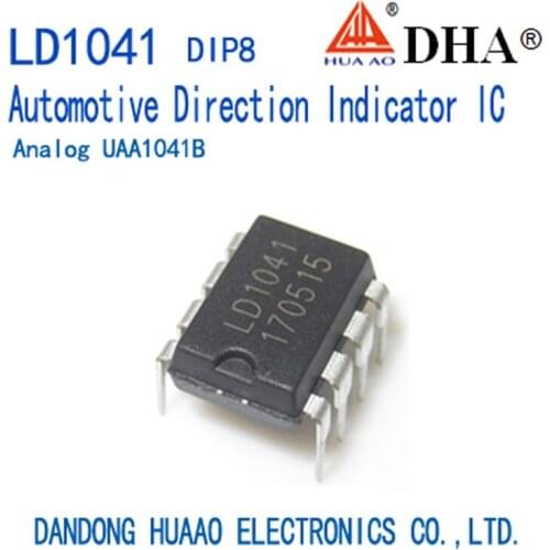 LD1041 UAA1041B Automotive Car Direction Indicator Flasher Relay ASIC DIP8