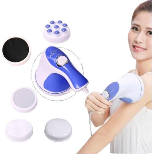 Electric vibrating body slimming massager electric slim shaper leg foot back neck massager Massage product machine weight loss