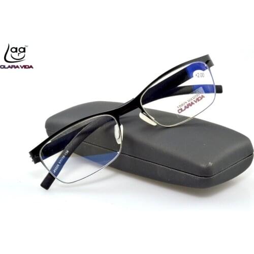 =CLARA VIDA=SOLDERLESS SPECIAL HINGE ANTI BLUE RAY EYE PROTECTION HINGELESS NEW DESIGN READING GLASSES +1 +1.5 +2 +2.5 +3 +3.5+4