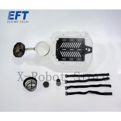 EFT 10L 10kg Water Tank with Battery Panel Agricultural Spray Drone Frame 10L 10kg Water Tank for E410S E610S E410P E610P