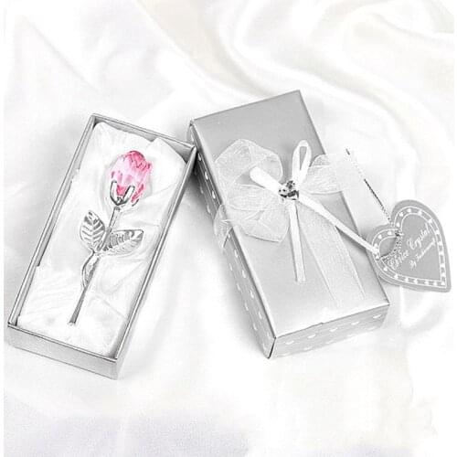 Crystal Rose European Style Creative Wedding Gifts Office Small Promotional Gifts Family Party Supplies