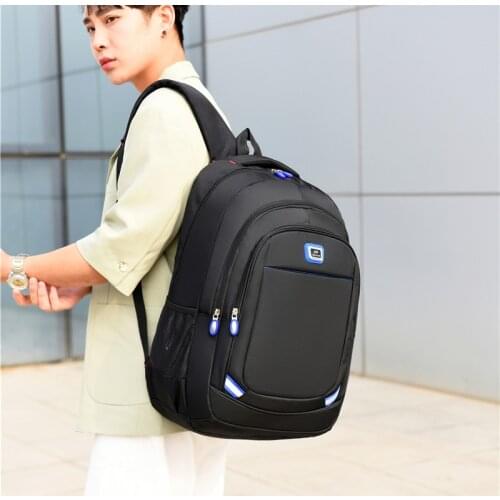 College Student School Backbag 2021 Casual Business Laptop Backpack Men Simple Youth Outdoor Sports Back Pack Daily Work Package