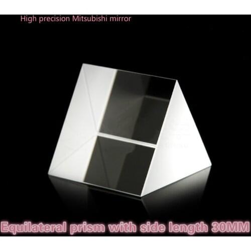 Spectral Optics Optical Glass Tri Prism A Small Amount of Spot K9 Equilateral Prism