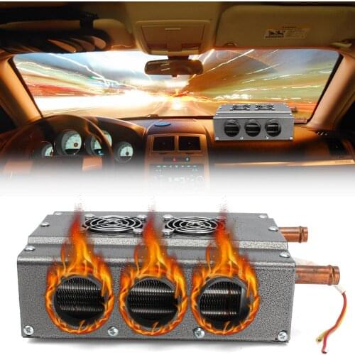 Universal DC12-24V Car Truck Heater Automotive Plumbing Air conditioner Mist Eliminator Electric Fan Heater Windscreen Defroster