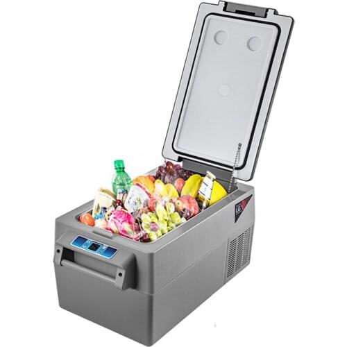1.23Cuft Compressor Portable Small Refrigerator mini Cooler Freezer Home And Car Refrigerator Vehicular Fridge