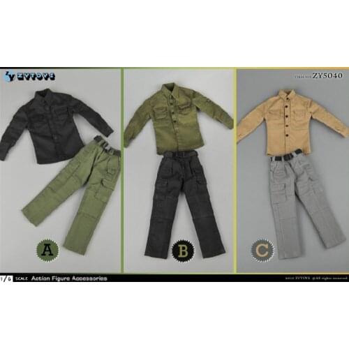 1/6 scale PMC field service suit combat uniform model for 12 inch action figure body