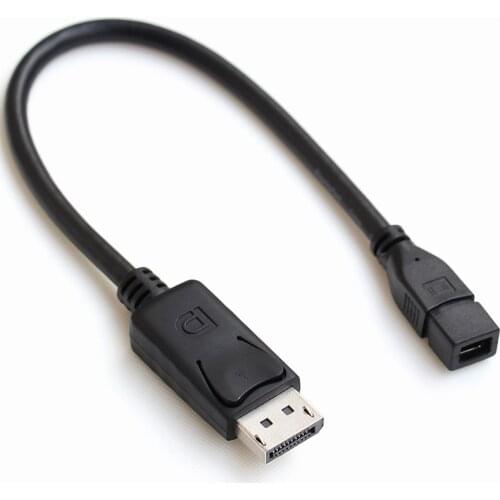 20cm Thunderbolt Mini DisplayPort Female To DP Male Adapter Converter For MacBook Pro Air NEW TOSHIBA