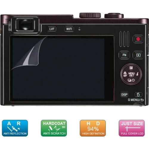6pcs, 3pack) LCD Guard Film Screen Display Protector for Leica C (Typ 112) Typ112 Digital Camera