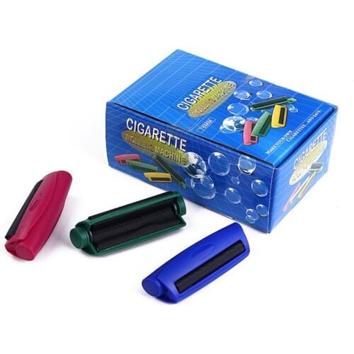 78MM Cigarette Rolling Machine Easy Rolling Roller Machine Hand Making Cigarette Tobacco Weed Tool Portable Smoking Accessories