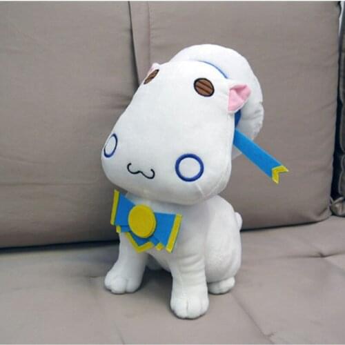 Anime ARIA Cosplay Plush Toy Aria Pokoteng White AQUA Cat Figure Doll Cute Soft Stuff Pillow 38cm For Gift